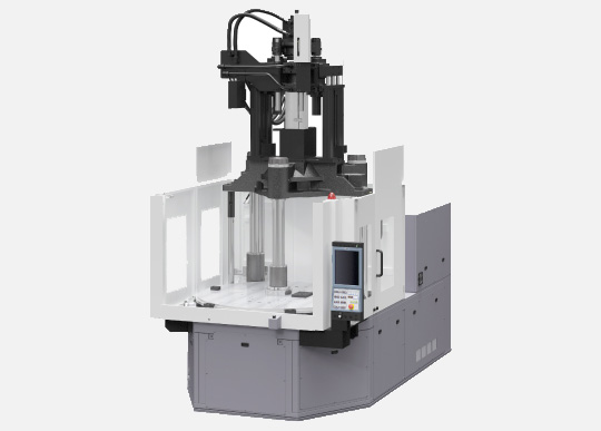 High speed vertical injection molding machine