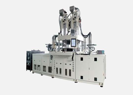 High speed vertical injection molding machine